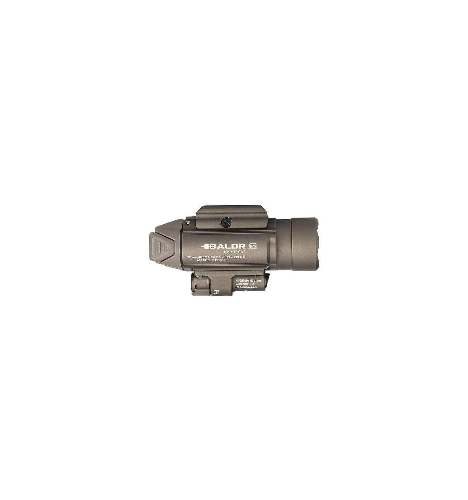 OLIGHT BALDR PRO, 1350 LUMEN, 260M THROW, 5MW GREEN LASER Tan-4
