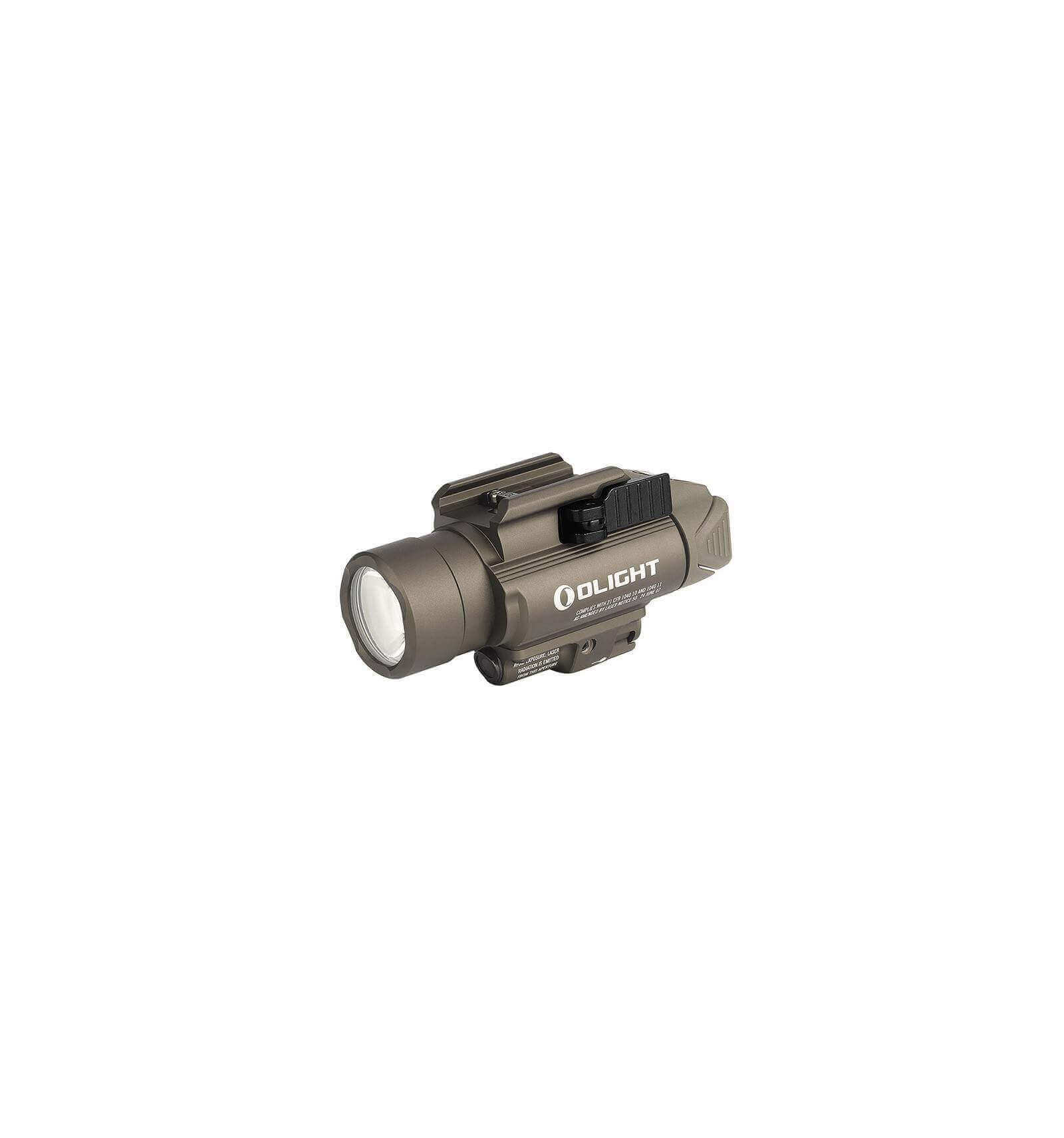 OLIGHT BALDR PRO, 1350 LUMEN, 260M THROW, 5MW GREEN LASER Tan