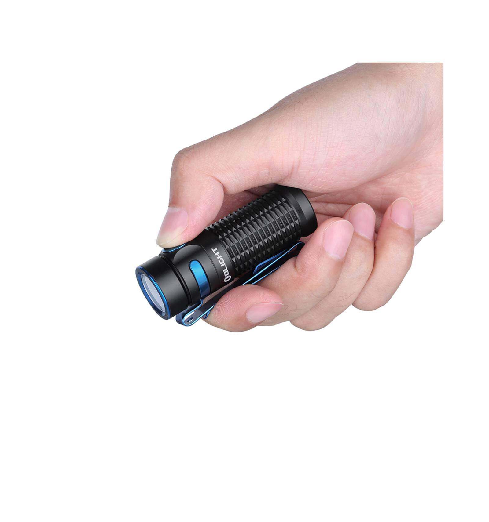 OLIGHT BATON 3 1200LUMEN, 166M RECHARGEABLE BLACK-1
